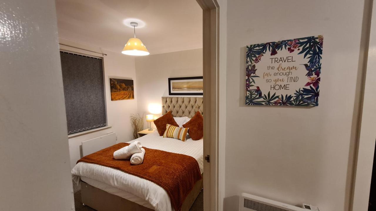 Luxury 2 Bed Apt With Free Wi-Fi & Parking マンチェスター エクステリア 写真